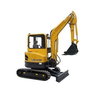 Official 3.5tons Crawler Excavator with Attachments