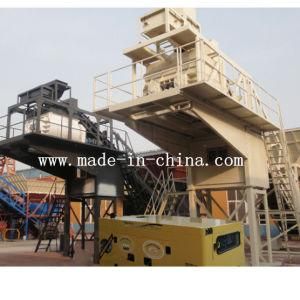 50m3/H Full Automatic Mobile Concrete Batching Plant with High Quality