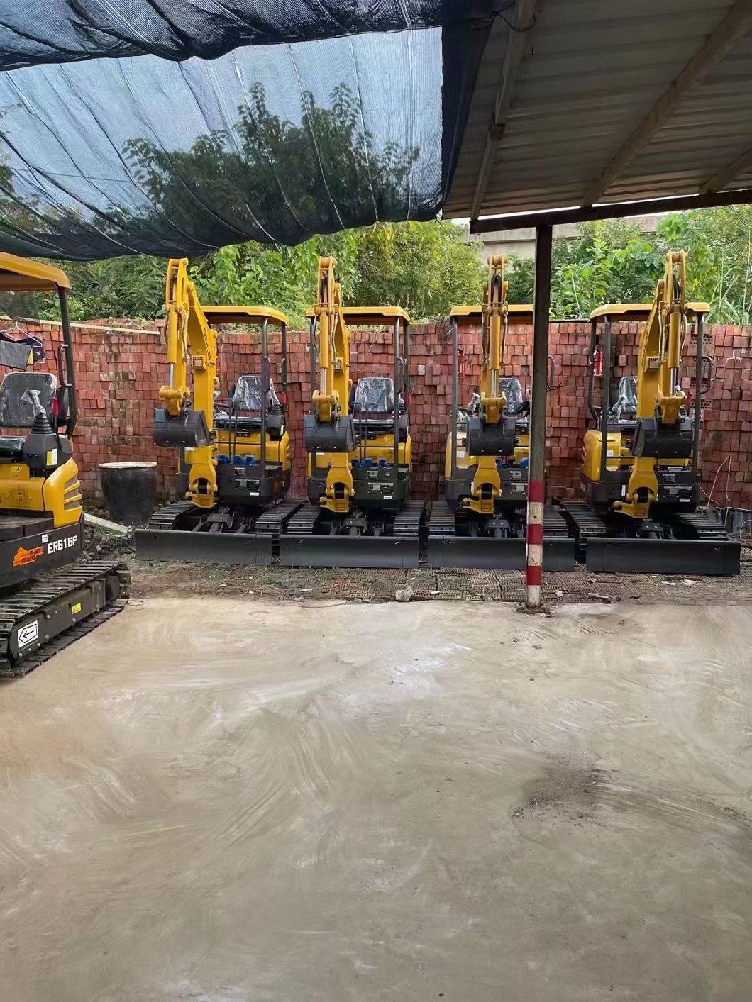 Hot Selling Digger Mini Excavator Excavators Er616f Hydraulic Crawler Second Hand Small Used Er616f Excavator Excavadora Usada Excavatrice for Sale