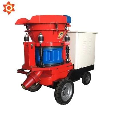 Electric Diesel Driven Refractory Railroad Constructions Mortar Anti-Explosion Shotcrete Machine