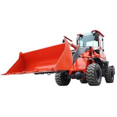 Front 4 Wheel Manufacturer Wheel Loader 3.5 Ton Rated Load 5 Ton Front End Loader Telescopic Earthmoving Machinery