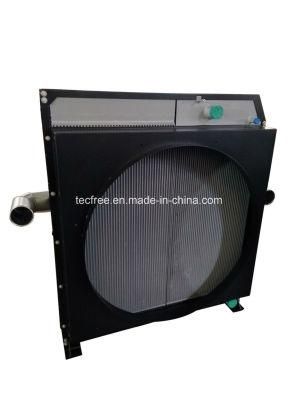 Aluminum Plate and Bar Combi Cooler for Construction Machinery
