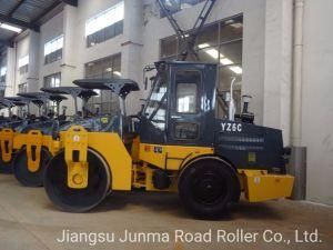 6 Tons Single Drum Vibratory Compactor, Road Roller for Sale (YZ6C)