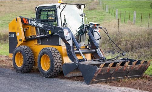 Hydraulic Hot Sale Mini Front End Skid Steer Loader 385b