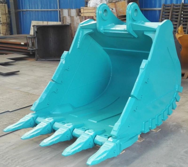 China Factory Excavator Heavy Excavator Bucket Ditch Reinforcement Rock Bucket