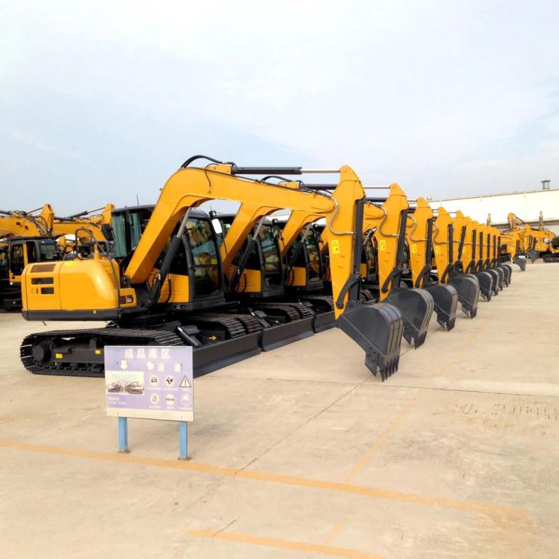 Shanghai Xe75da Xe75D 7.5 Ton Small Hydraulic Crawler Excavator in Dubai