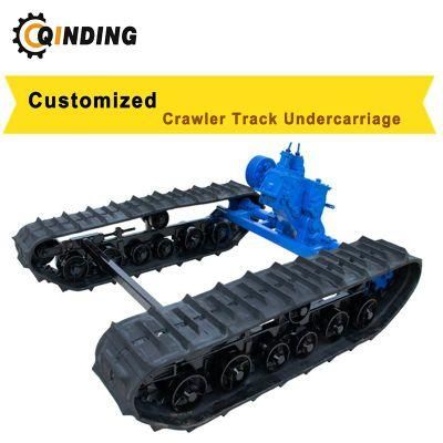 Customized Crawler Track Chassis for Harvesting