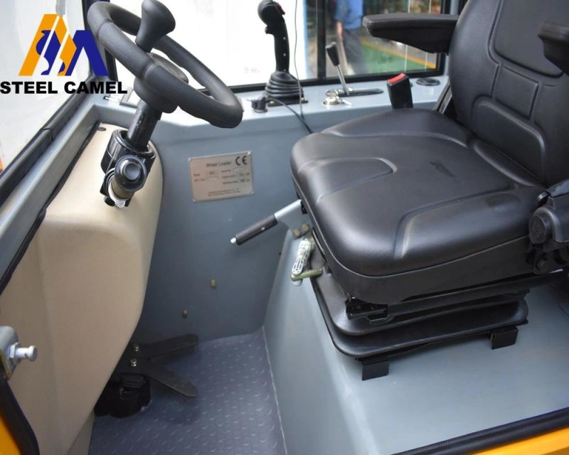Ce EPA Certified Snow Blower/Bucket/Sweeper Wheel Loader