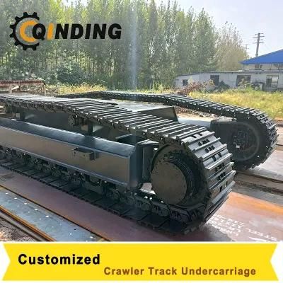China Making Customized Crawler Rubber Track Undercarriage for Mini- Excavator