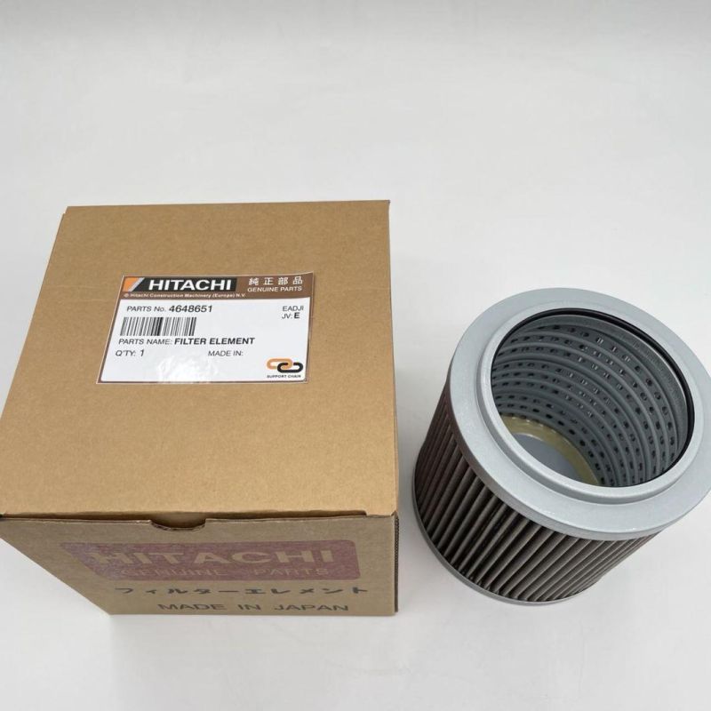 High Quality Hydraulic Filter, Part Number: 4648651 Use for Hitachi Excavator