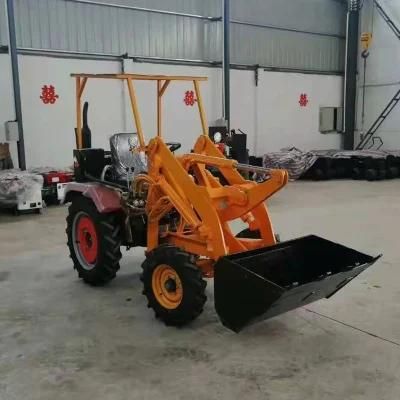 Gtk906 600kg China Articulated Mini Small Compact Tractor Wheel Loader with CE
