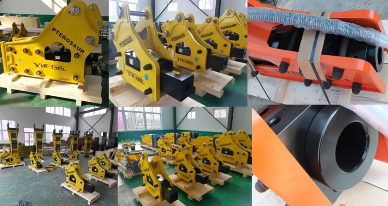 Side Type Hydraulic Concrete Hammer Rock Breaker for Excavator