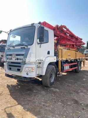 High Quality Used Sy37m Concrete Pump Truck Good Condition Hot Sale