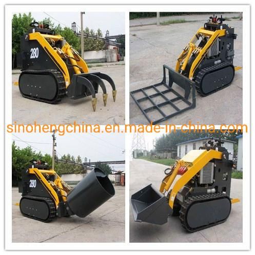 Crawler Type Mini Skid Steer Loader Hy280