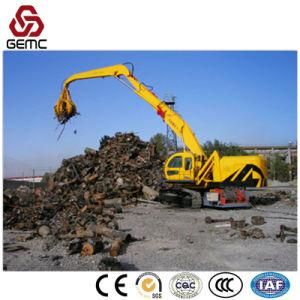 Wheeled Material Handler Machines for Scrap Steel Grabber