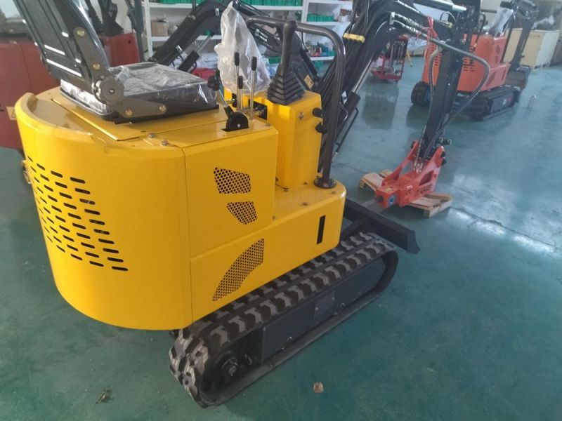 Hydraulic 1 Ton Mini Bagger Excavator Machine for Sale CE Certified Earthmoving Machinery