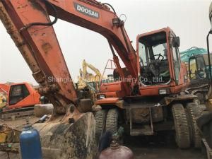 Dh150W Made in Korea Doosan High Quality Used Wheeled Excavator on Sale