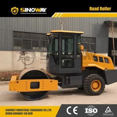 Road Construction Machines Sinomach 6 Ton Roller Machine