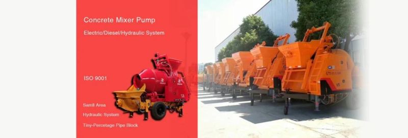 Lightweight Concrete Mixer and Pump Cement Truck for Construction Industrial