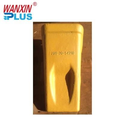 Construction Machinery Excavator Spare Part Casting Steel Bucket Tooth 209-70-54210 for J650