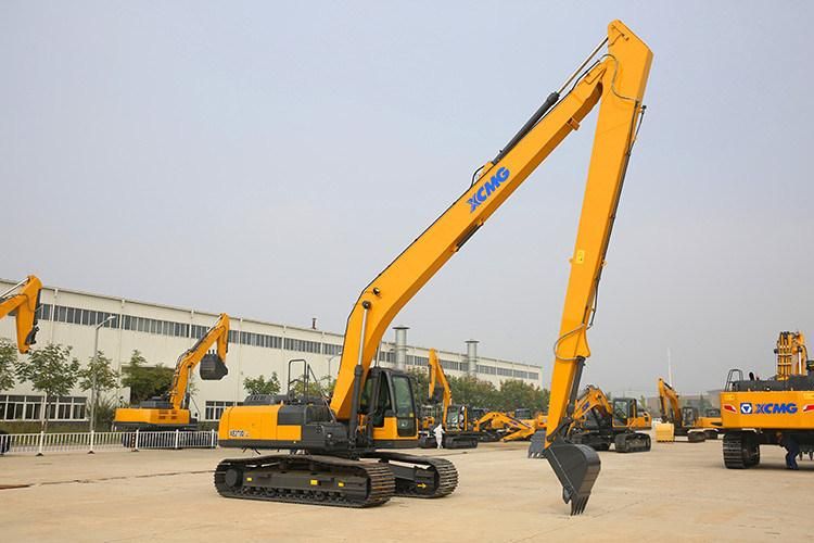 XCMG Official Xe270dll Long Reach Boom Arm Crawler Excavator Price for Sale