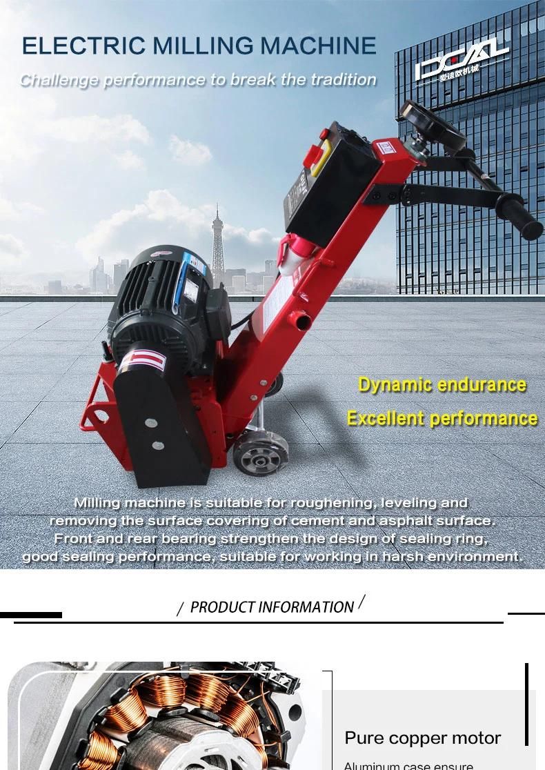 Road Milling Machine Concrete Scarifier Machine for Sale