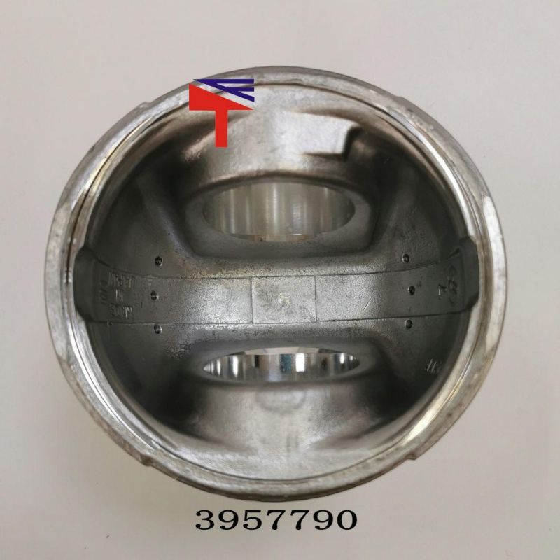 High Quality Diesel Engine Mechanical Parts Piston 3957790 for Excavator Parts PC200-6-7 Engine Parts 6bt S6d102 Generator Set