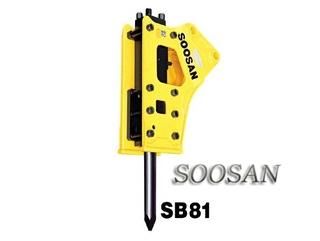 Soosan Right Angle Hydraulic Crushing Hammer