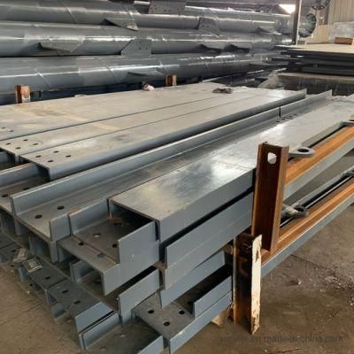 Prefabricated Steel Structure Frame Part on Construction