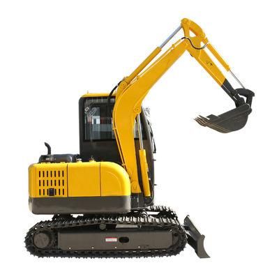 Fw40b Household Trencher Agricultural Small Digging Machine EPA Mini Excavators with Raker/Ripper/Gripper for Sale