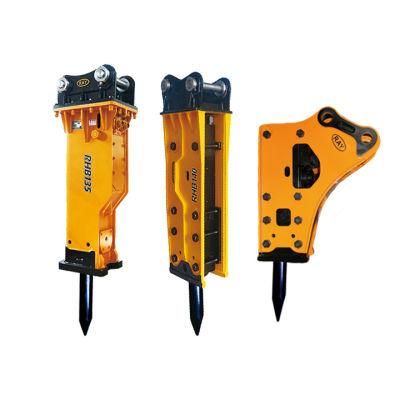 Excavator Hydraulic Hammer Concrete Rock Breakers with Chisels