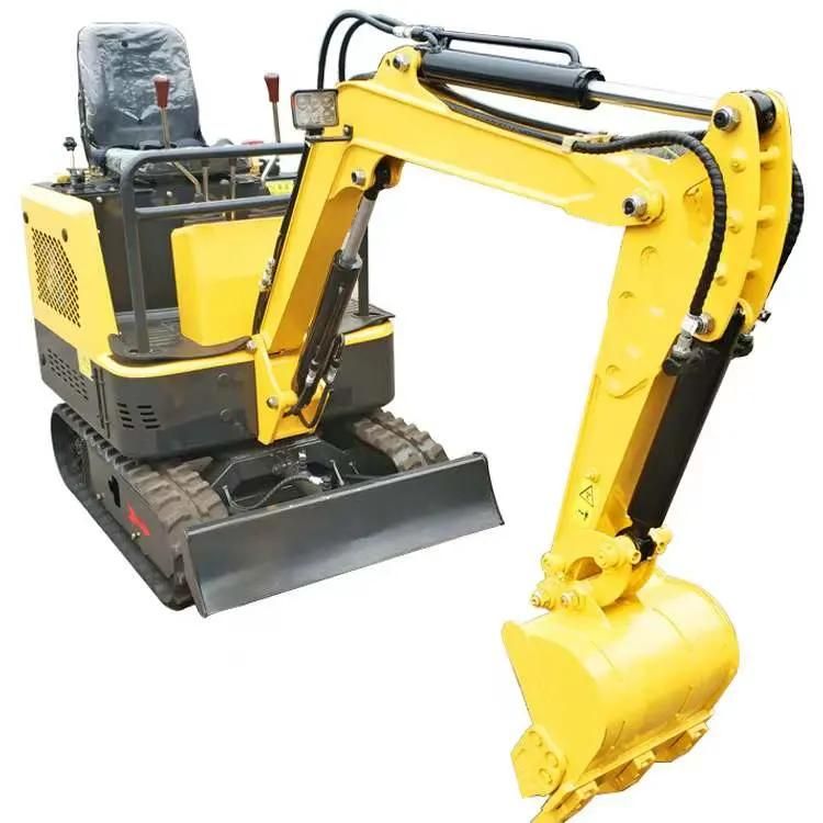 Landscape Renovation of Small Excavators Agricultural Small Drivers Orchard Crawler Mini Excavator