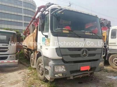 Secondhand Concrete Machinery Used Sy56m Pump Truck Good Condition Hot Sale