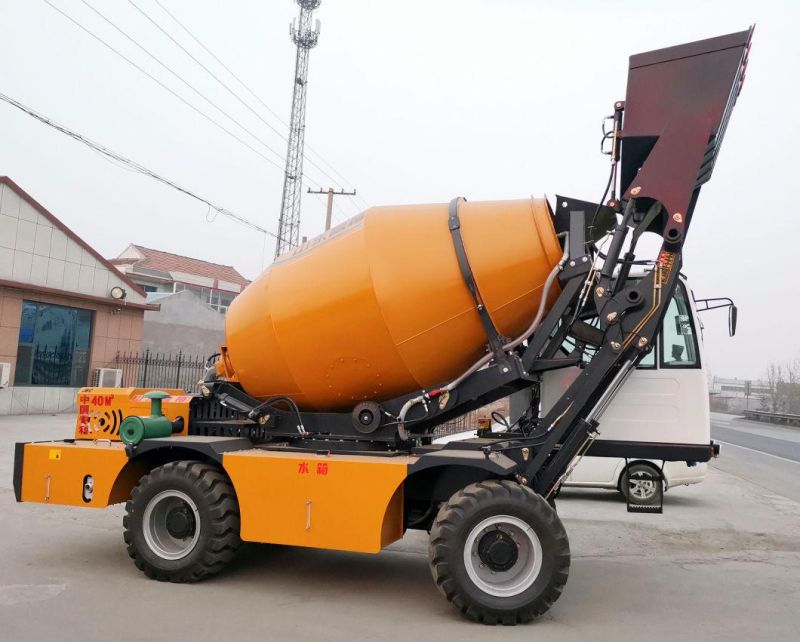 Hot Sales 4 M3 Self Loading Concrete Mixer Chinese Manufacturer