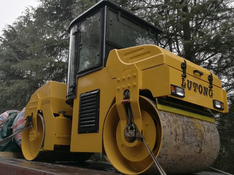 Ltc6 6 Ton Double Drum Tandem Road Roller for Soil Compactor