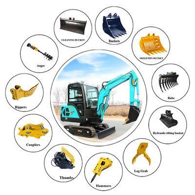 SD25b Chinese Cheap Price Mini Excavator Mini Digger Small Excavator Hydraulic Mini Excavators