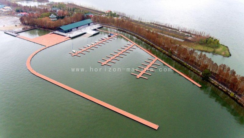 Most Hot Sales Marina Floating Wharf with Hight Qualified Concrete Pontoon