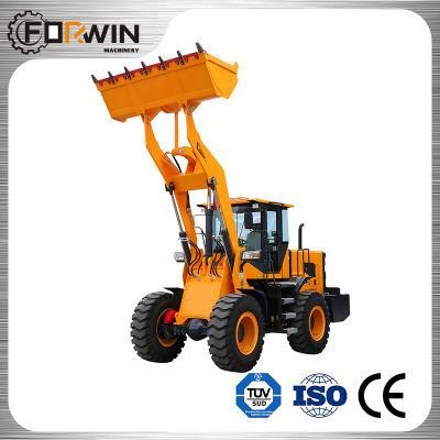 Excellent Configuration 2.4ton/96kw Compact Construction Agricultural Garden Farm Small Front End Mini Bucket Shovel Boom Wheel Loader Fw958A