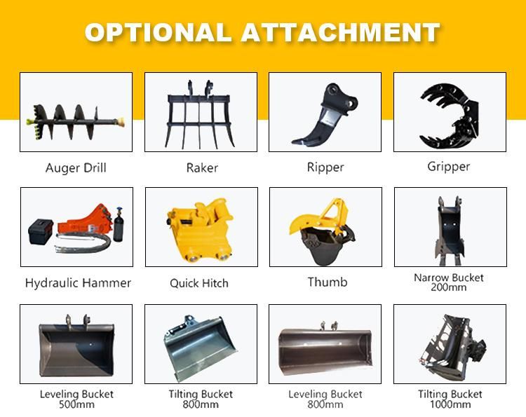 Ltmg Construction Equipment Excavator 7 Ton 10 Ton 12 Ton 15 Ton Hydraulic Wheel Excavator with Quick Hitch