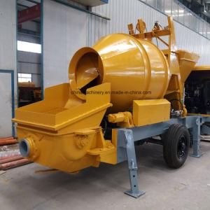 Mobile Concrete Plant Truck Mounted Concrete Batching Pump with Mixer (JBC40-L)