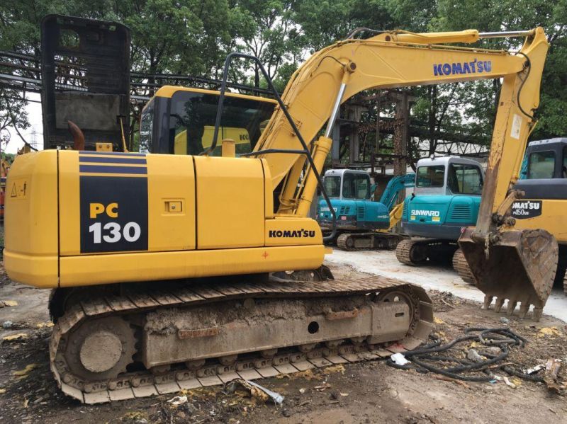 Popular Sell Second Hand Komatsu 13t PC130 PC130-7 Excavator