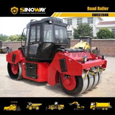 Tandem Vibratory Soil Compactor with 8 Ton Operating Weight