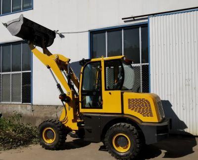 Good Quality Mini Front End Loader Tractor 2ton Multifunctional Wheel Loader for Sale