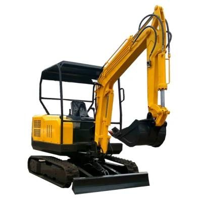 Hixen 1.7 Ton 1.5 Tonne 2 T Mini Excavator Micro Digger Hot Selling Us Europe