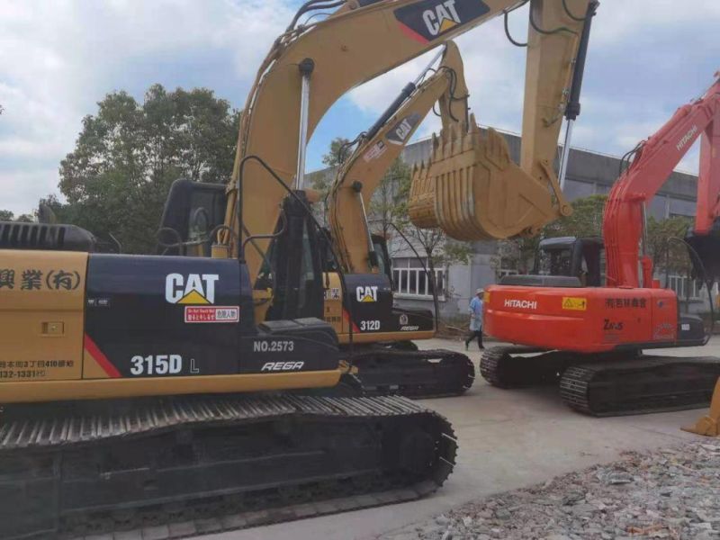 Second Hand Used Hydraulic Crawler Excavators Mini Excavator Condition Cat 315dl Earth Moving Backhoe Cat 312, 313, 315, 318 Digger Excavadora Usada Excavatrice