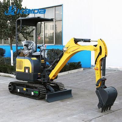 New 1.8 Ton Mini Suitable High Efficiency Construction Engineering Small Excavator