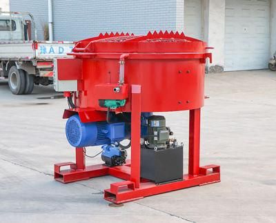Refractory pan mixer 250kg output capacity