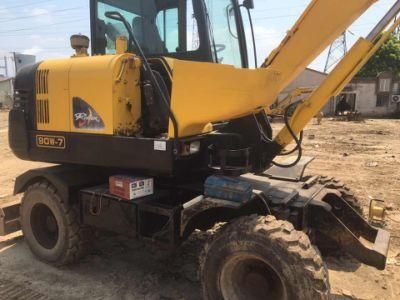 Used Hydraulic Excavator Hyundai R90W-7 Excavator Low Price High Quality