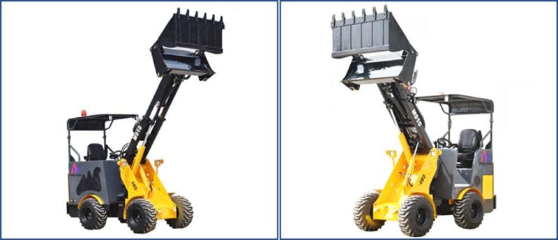 Telescopic Mini Compact Backhoe Wheel Loader