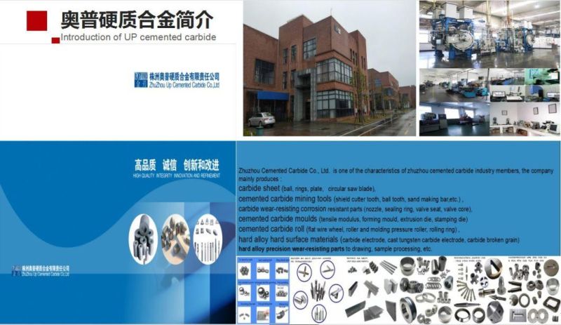 Cemented Carbide Shield Cutter of Tbm Parts for Shield Tunneling Construction Machine